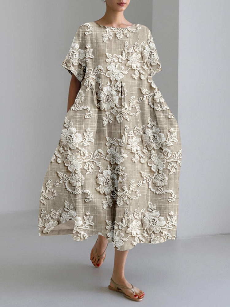 Samantha | Kleid mit Blumenmuster