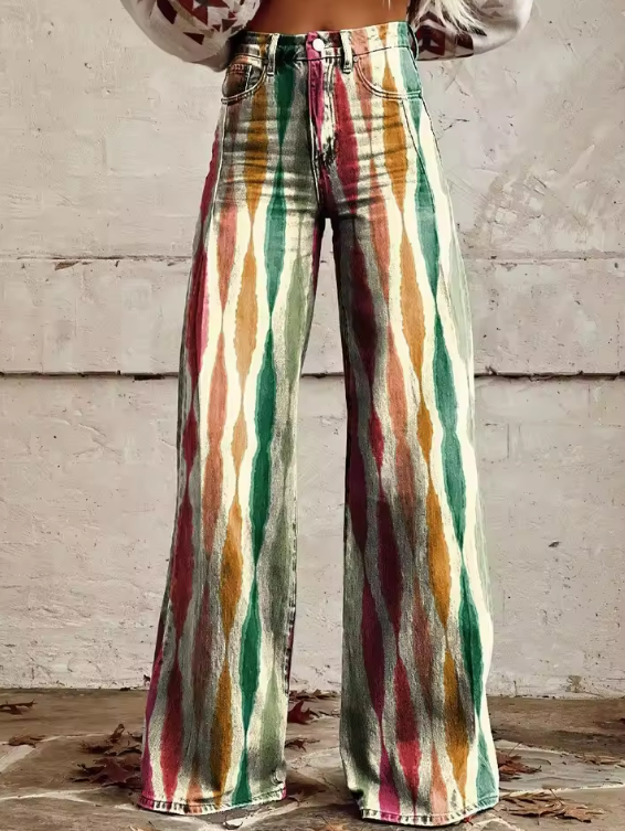 Joan | Bunte Boho-Vintage-Hose