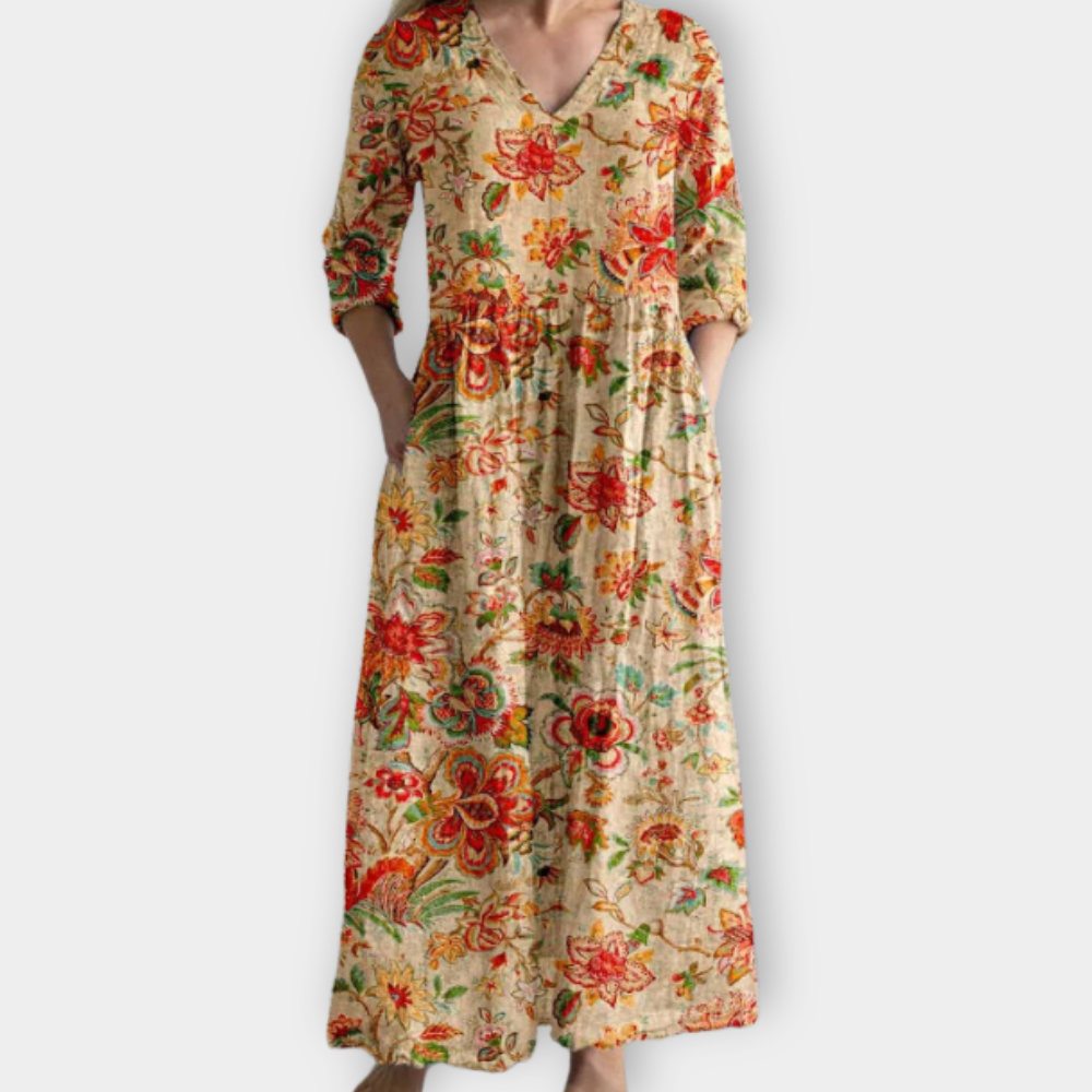 Eden | Boho Maxikleid aus weichem Premiumstoff