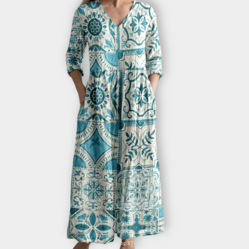 Emma | Boho-Maxikleid für Damen