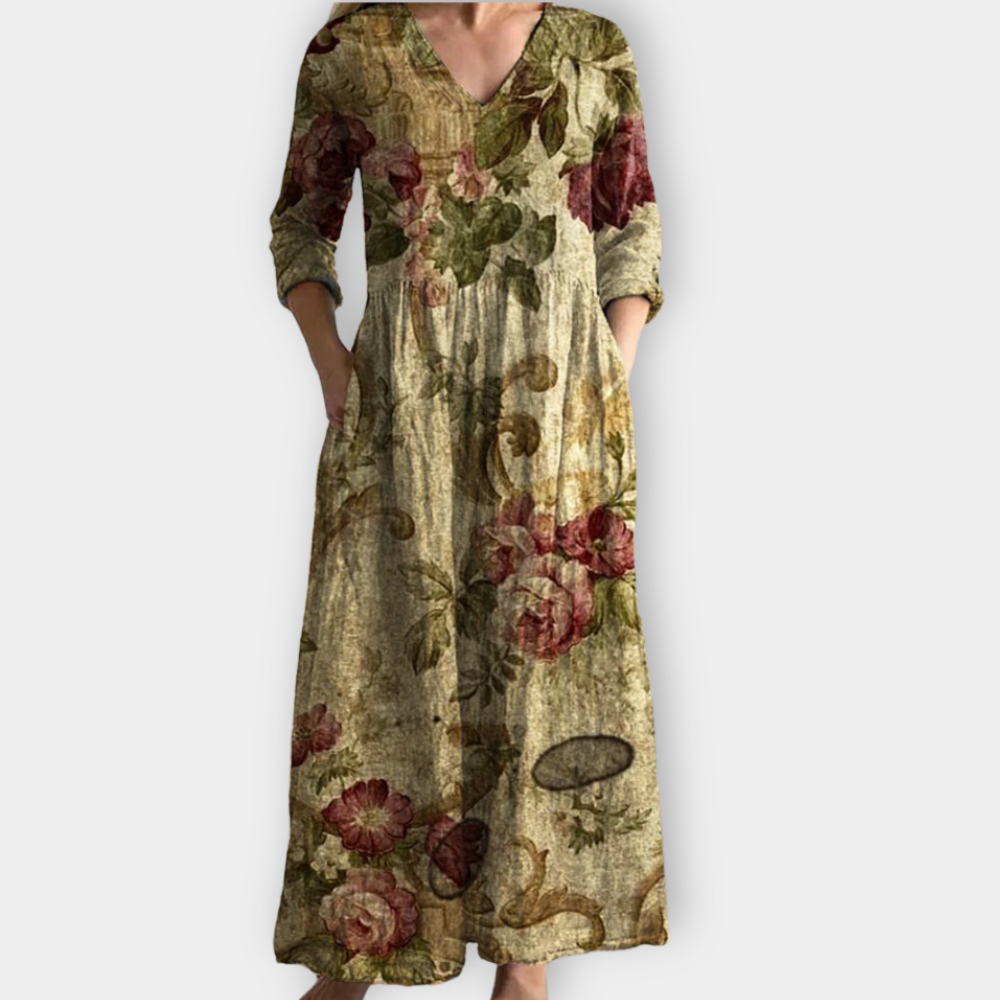 Veda | Boho-Maxikleid