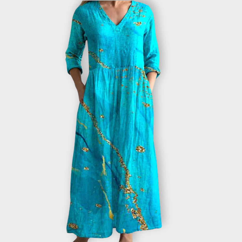 Maya | Boho-Maxikleid