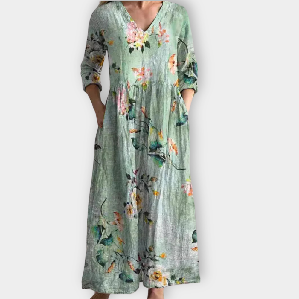 Kris | Boho Maxikleid aus weichem Premiumstoff