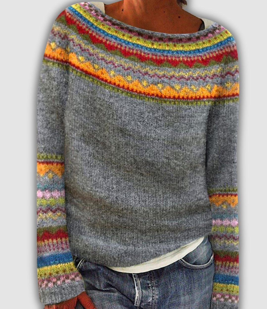 Lovie | Gemütlicher Retro Pullover