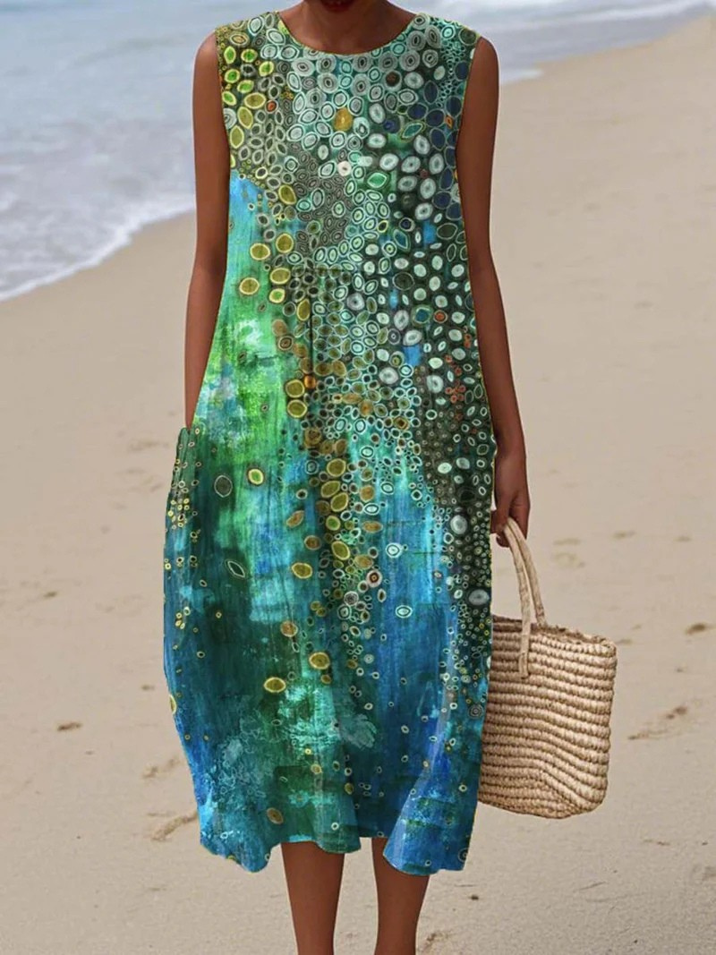 Muri | Künstlerisches Strandkleid