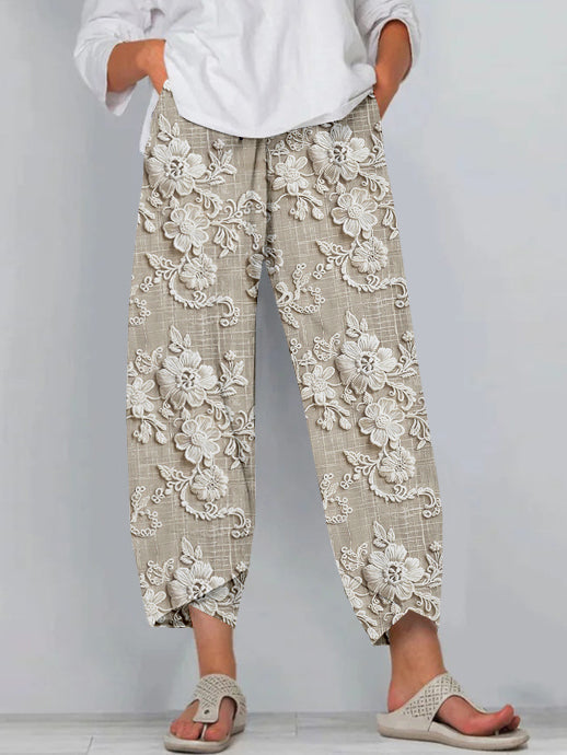 Xilana | Entspannte Bedruckte Hose