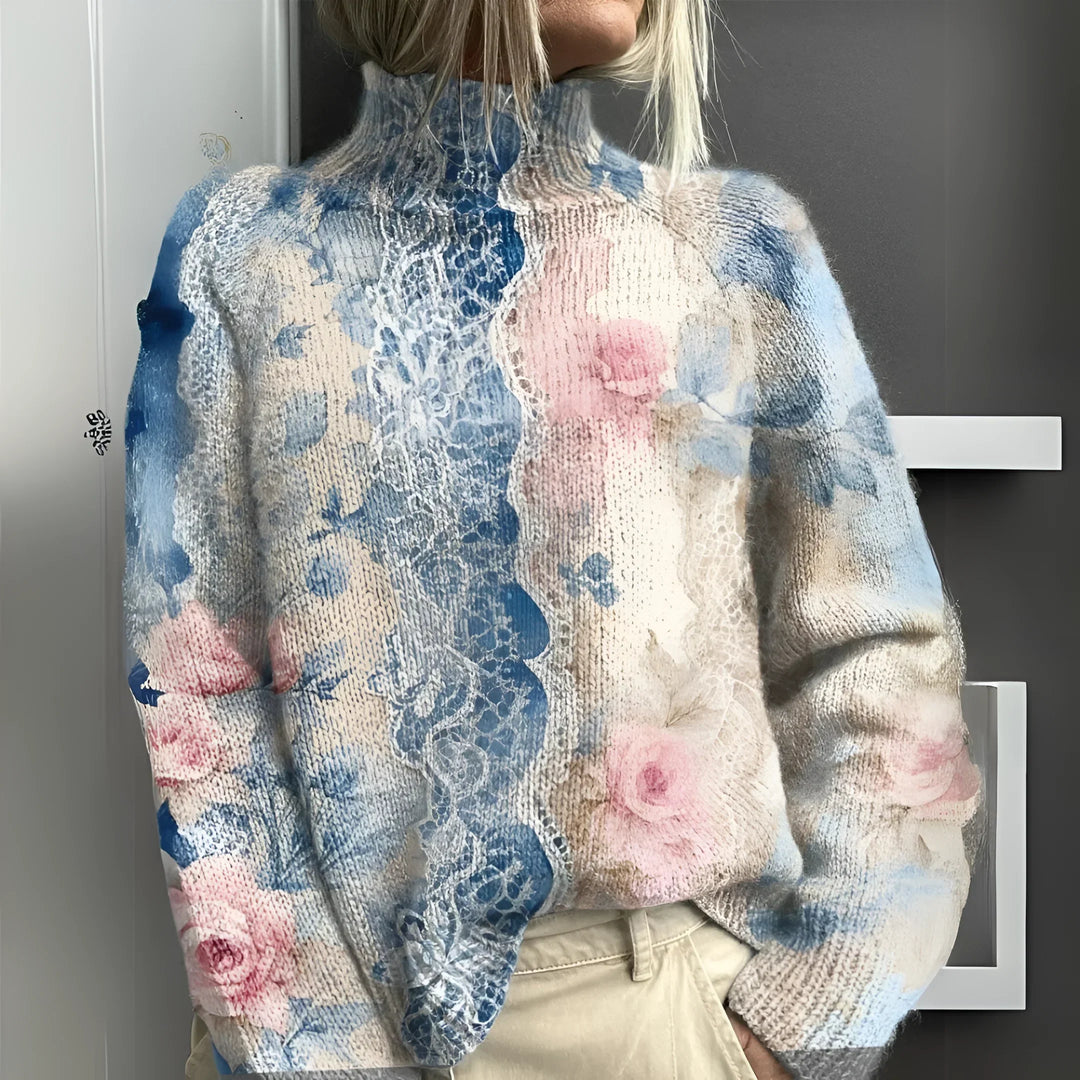 Lieke | Warme gestrickte Coltrui