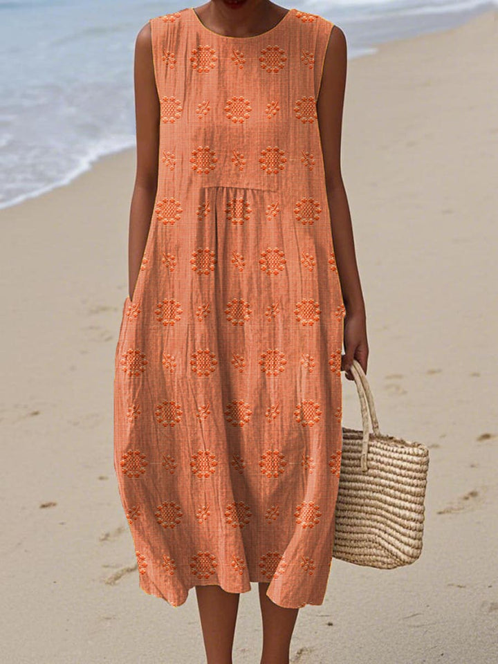 Risa | Künstlerisches Strandkleid