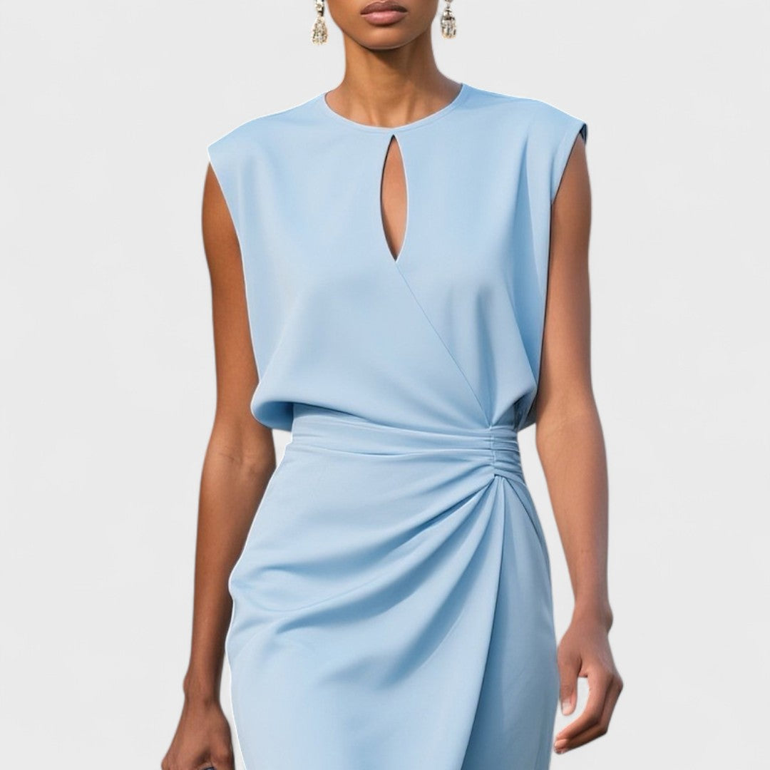 Lucia | Elegantes Modernes Midi-Kleid