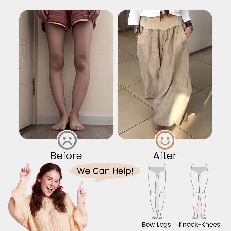 Leana | Elastische Weite-Hosen mit Taschen
