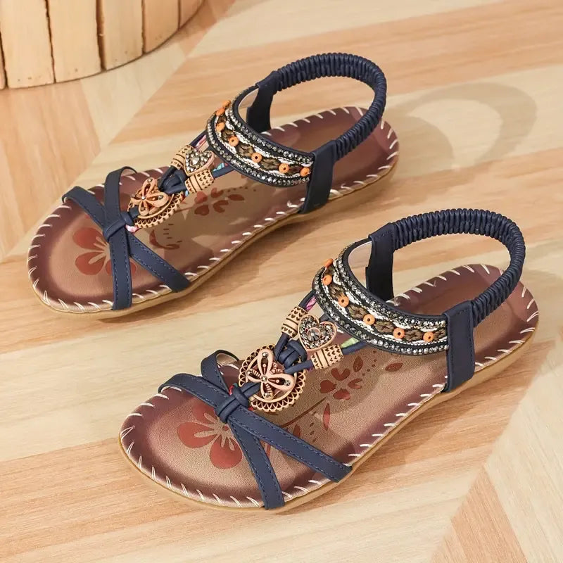 Lilay | Elegante Orthopädische Blüten Sandalen