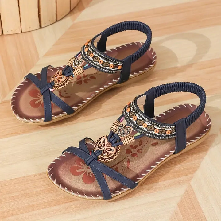 Lilay | Elegante Orthopädische Blüten Sandalen