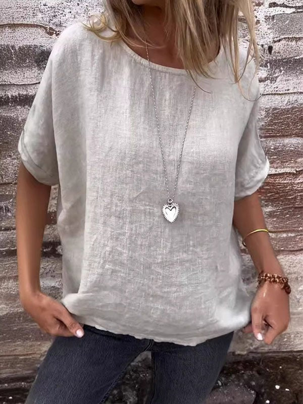 Camia | Minimalistisches Entspanntes Top