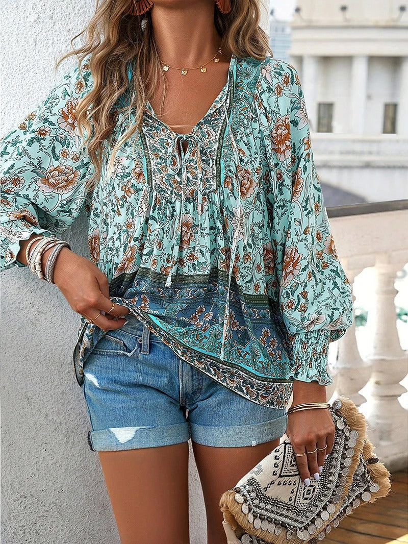 Haigel | Sommer Floral Top