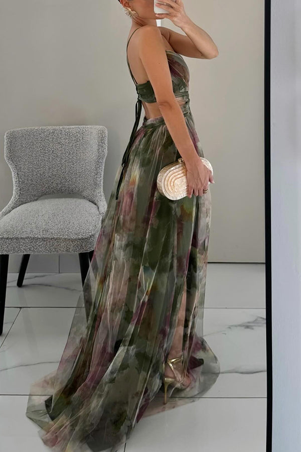 Myrtel | Atemhaftes Maxi-Kleid