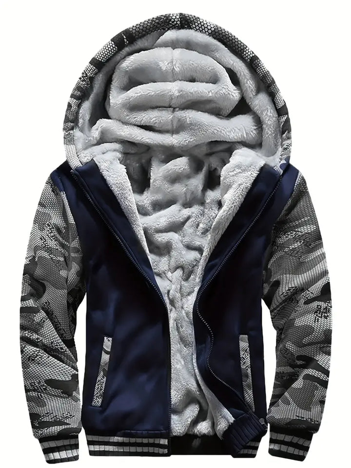 Nando | Dicke Jacke mit Kapuze