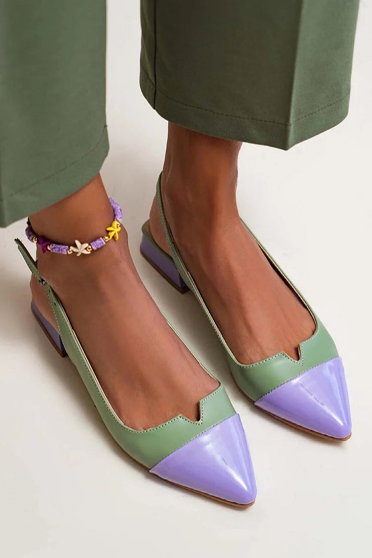 Victoria | Elegante Ballerinas mit Zehenkappe