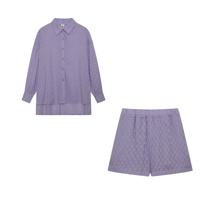 Lizbeh | Luftiges Shirt- und Shorts-Set