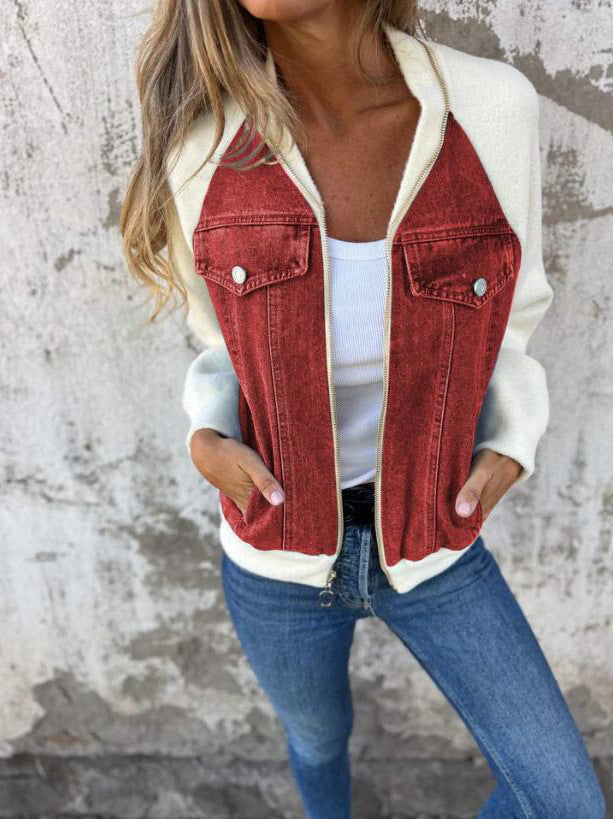 Maddy | Lässige Jacke mit Reißverschluss