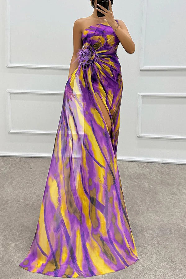 Coreen | Lebhaftes Maxikleid
