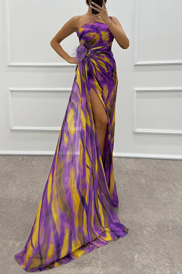 Coreen | Lebhaftes Maxikleid
