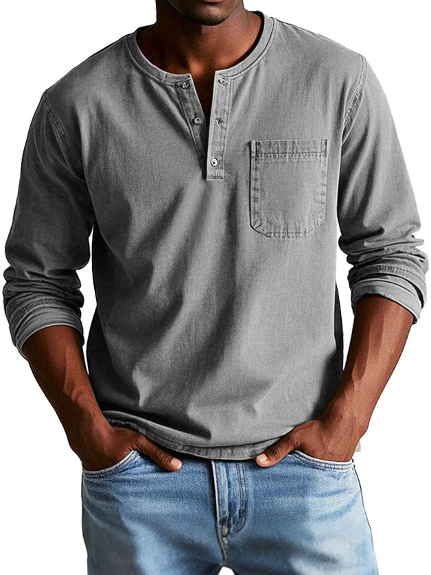 Eian | Vintage-Henley-Shirt