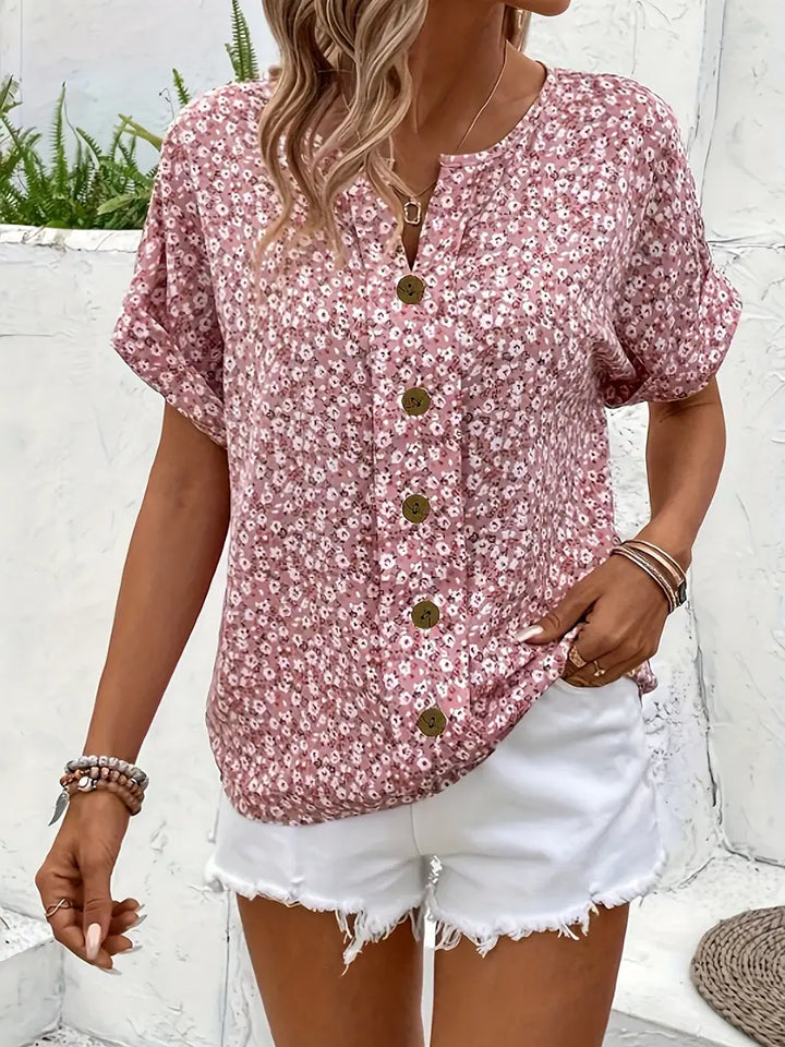 Allie | Schicke Bluse mit Blumenmuster