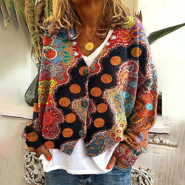 Jean | Bequemer und Bunter Pullover