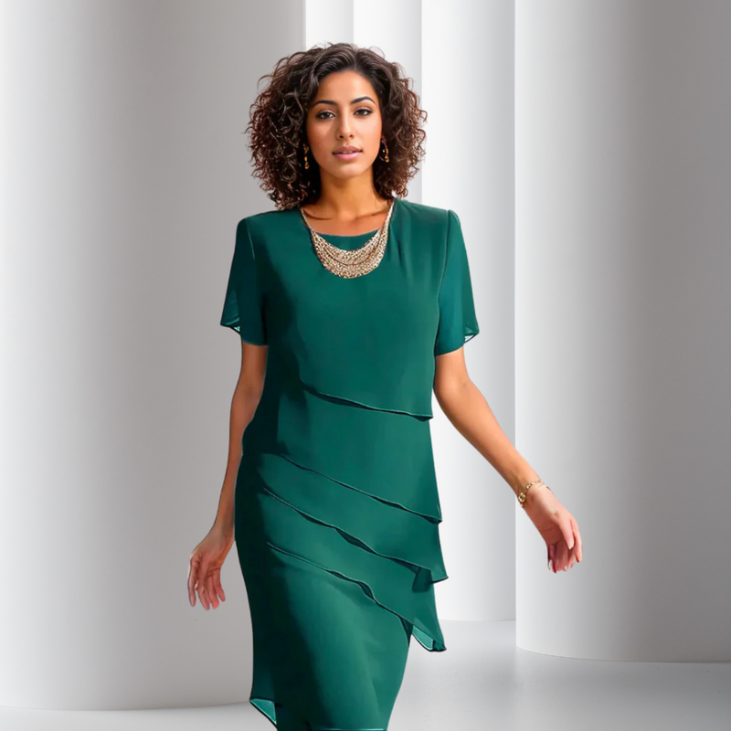 Shiloh | Lagen-Kleid aus Chiffon
