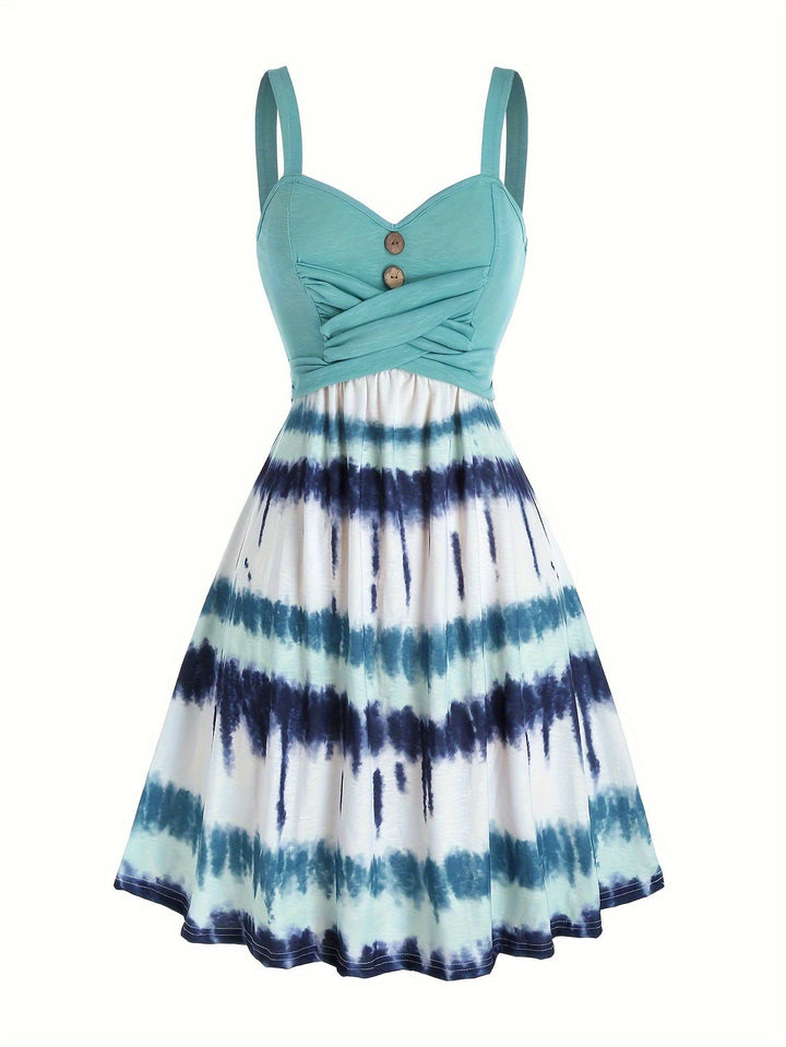 Crissel | Bequemes ärmelloses Sommerkleid