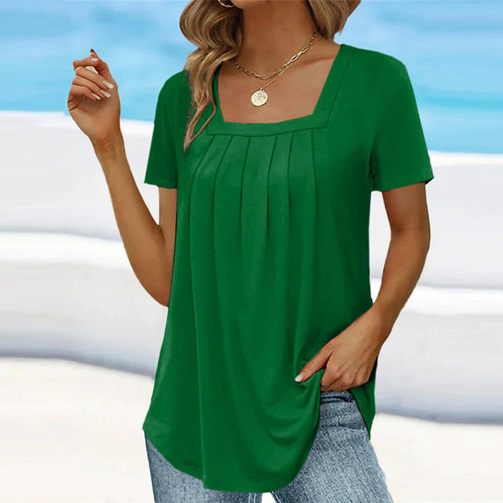 Minda | Elegante Faltenbluse