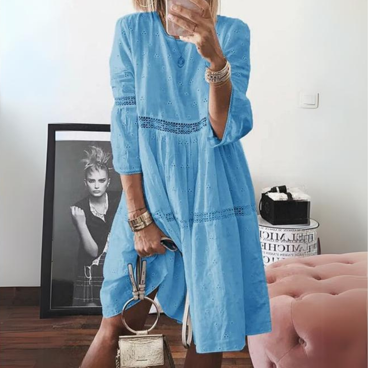 Madalyn | Elegantes besticktes Kleid