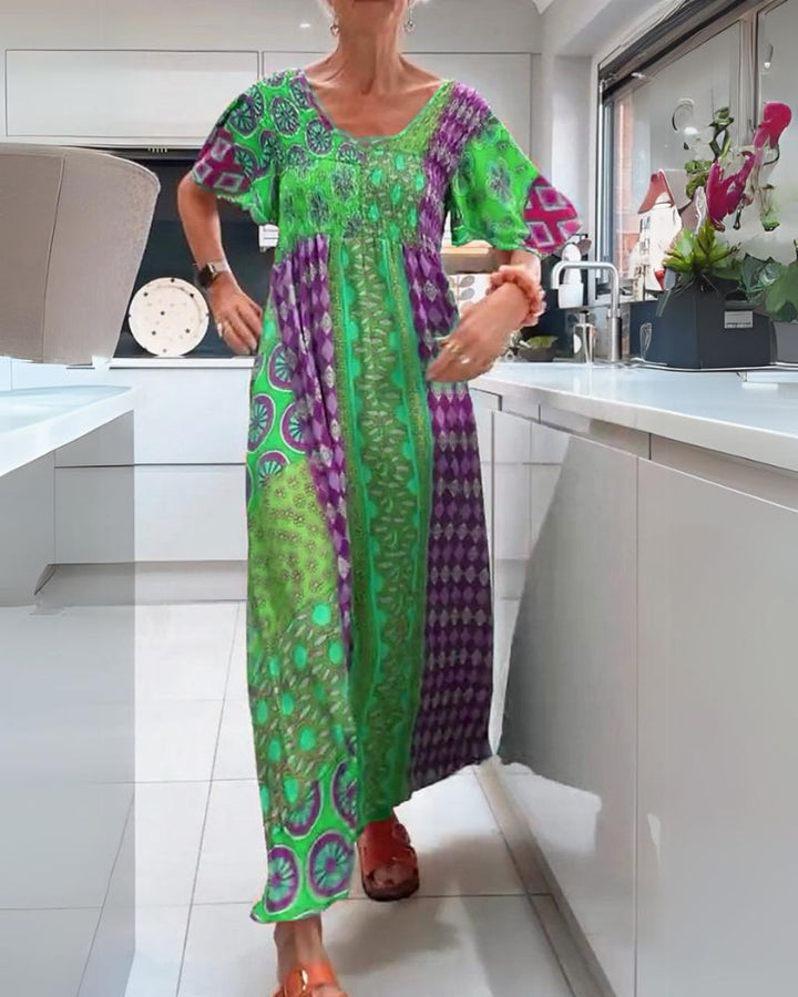 Monna | Buntes Bohemian Kleid