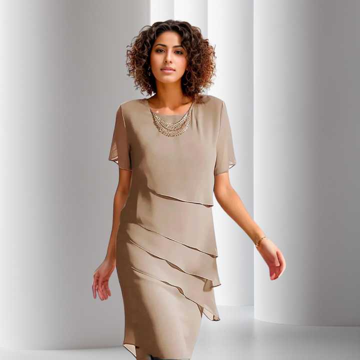 Shiloh | Lagen-Kleid aus Chiffon