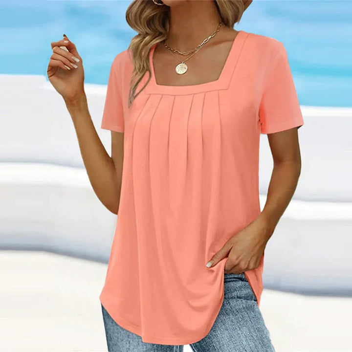 Minda | Elegante Faltenbluse
