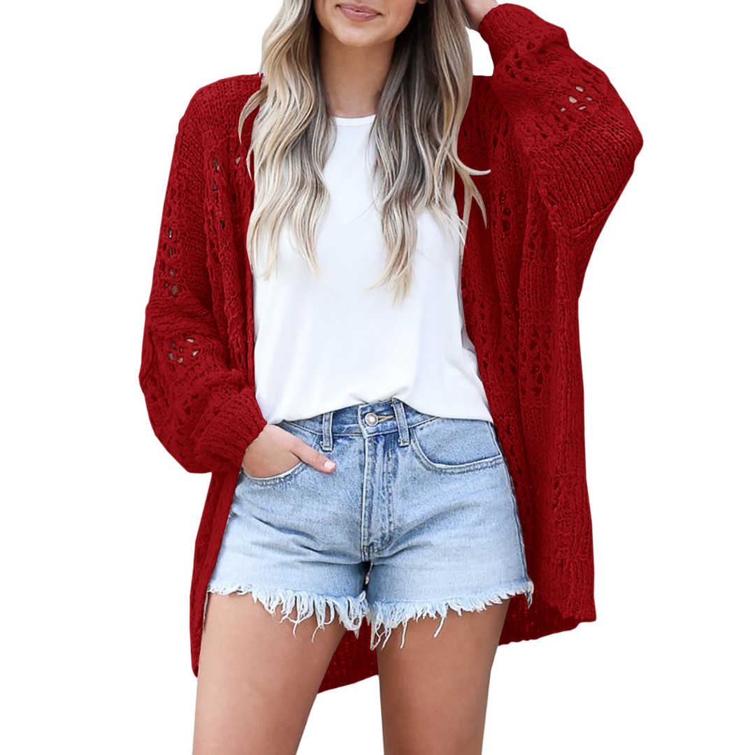 Grenda | Leichter Übergroßer Boho Cardigan