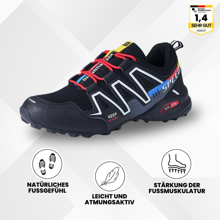 Simeon | Ergonomische Schmerzlindernde Trekking und Wanderschuhe
