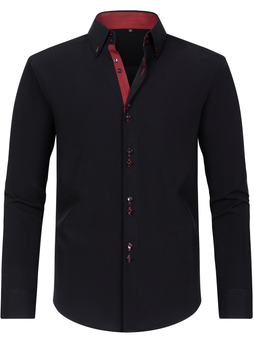 Nico™ - Herren-Langarm-Polohemd mit stilvollem Knopfverschluss