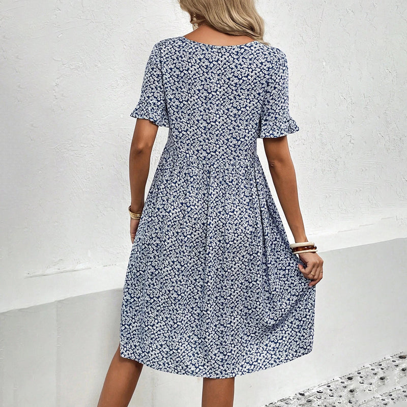 Lyanna | Leichtes Blumenkleid