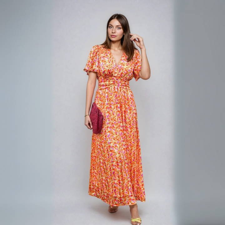 Ellery | Langes Kleid mit Blumenmuster