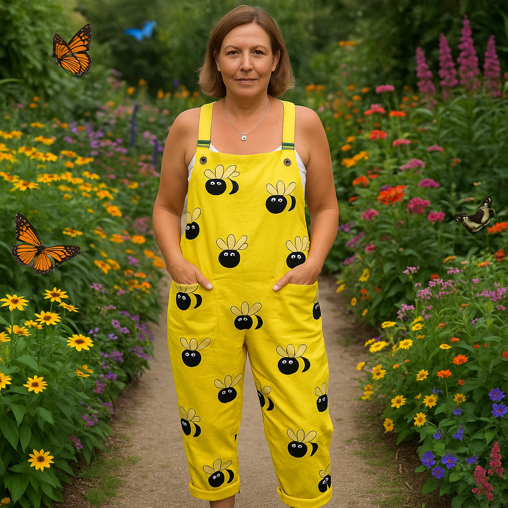 Dixie | Damen Jumpsuit mit weitem Bein - Müheloser Komfort & stilvoller Blumenprint
