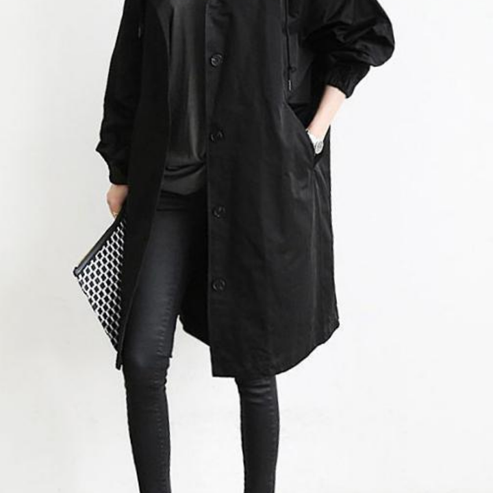 Lyvia | Langer Wasserdichter Trenchcoat Für Damen