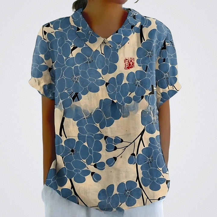 Samera | Stilvolle Leinenbluse