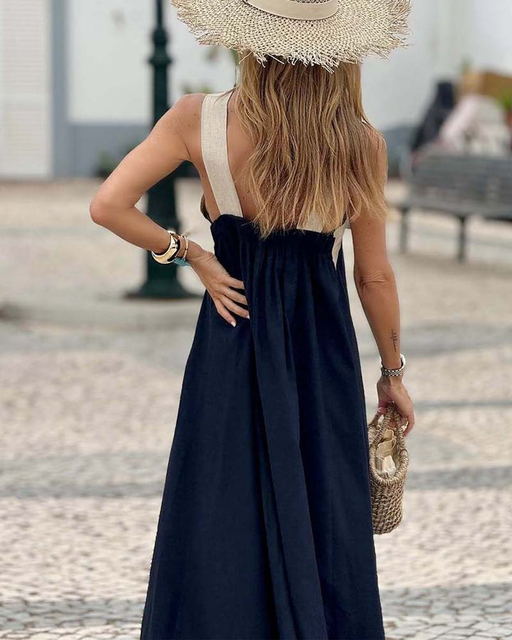 Dahlian | Kleid mit Kreuzhals