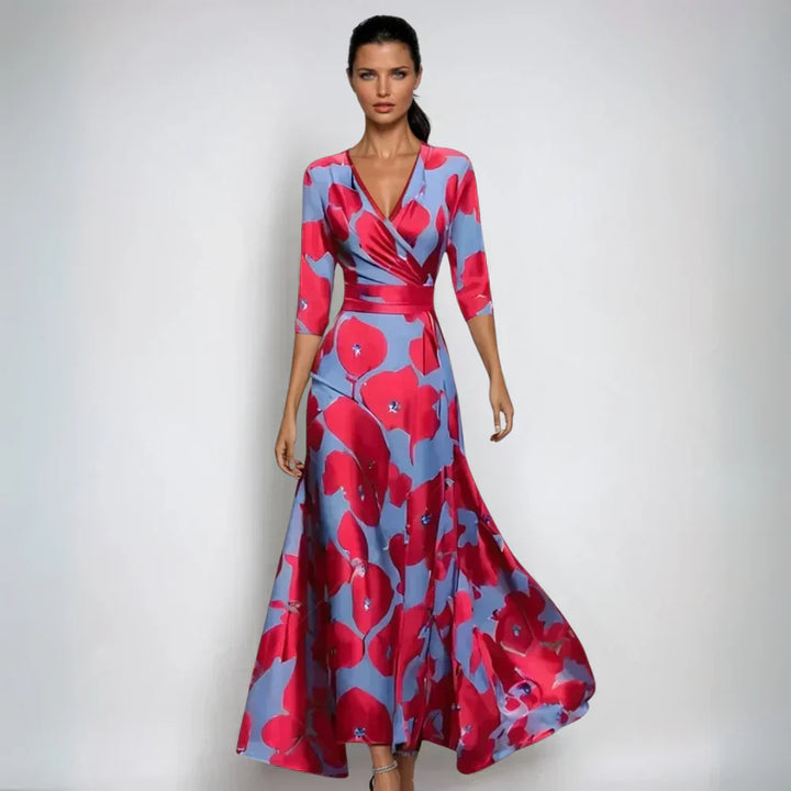 Aoife | Stilvolles Blumenkleid für Partys