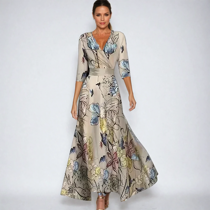 Aoife | Stilvolles Blumenkleid für Partys