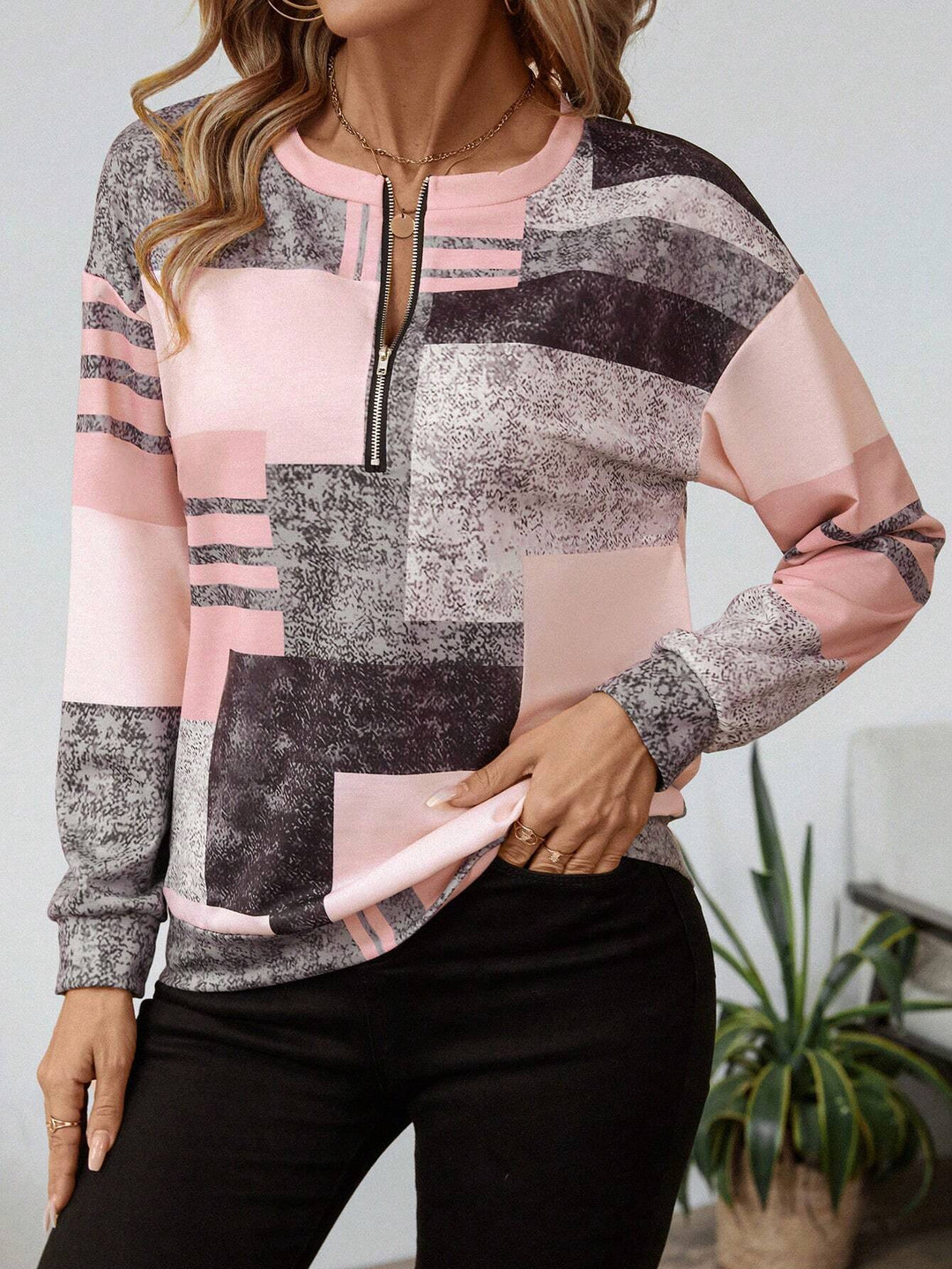 Kamiyah | Schickes, von Vintage inspiriertes Sweatshirt