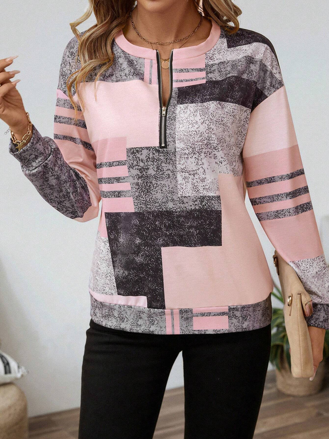 Kamiyah | Schickes, von Vintage inspiriertes Sweatshirt
