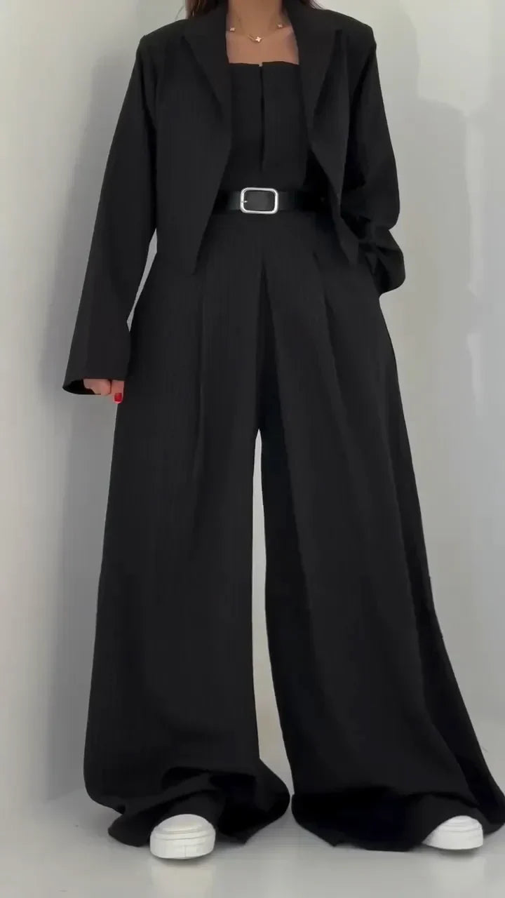 Éclat | Maßgeschneiderter Jumpsuit mit Bustier-Set