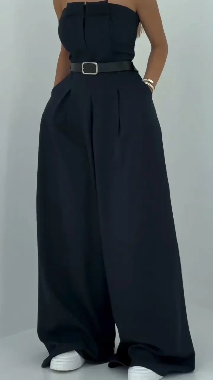 Éclat | Maßgeschneiderter Jumpsuit mit Bustier-Set